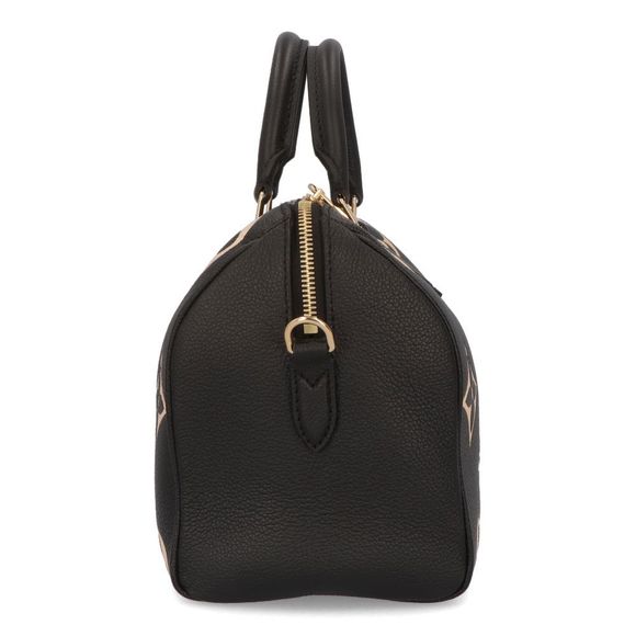 Louis Vuitton Speedy Bandouliere 25 Black Beige - Picture 3 of 5